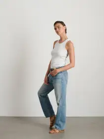 Everyday Rib Tank(Sea Salt,XS)
