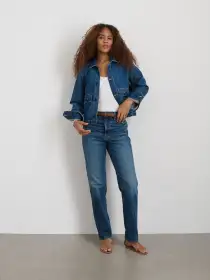 Marfa Work Jacket in Denim(Sapporo Wash,XS)