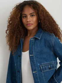 Marfa Work Jacket in Denim(Sapporo Wash,XS)