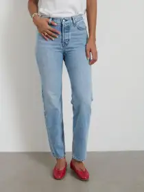 Jane Mid Rise Straight Jean(Kyoto Wash,24)