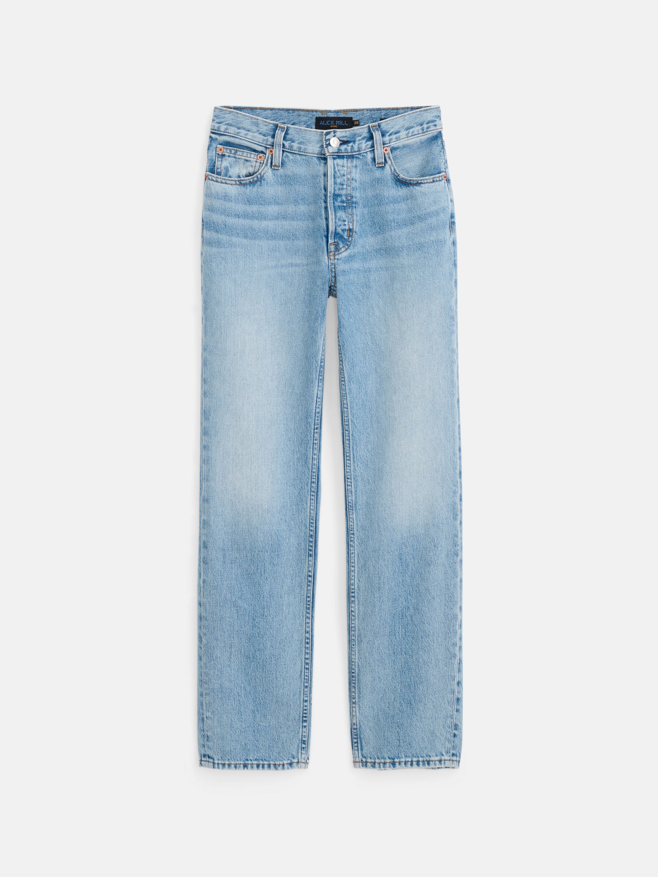 Jane Mid Rise Straight Jean