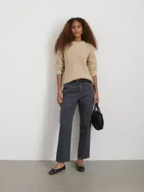 Neil Pant in Herringbone(Pebble,2)