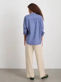 Riley Pant in Drapey Twill(Summer Linen,XS)