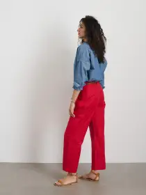 Jo Shirt in Chambray(Chambray Rinse Wash,XXS)