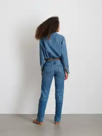 Santa Fe Shirt in Denim(Santa Fe Medium Wash,XS)