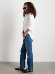 Val Shirt in Poplin(White,XXS)