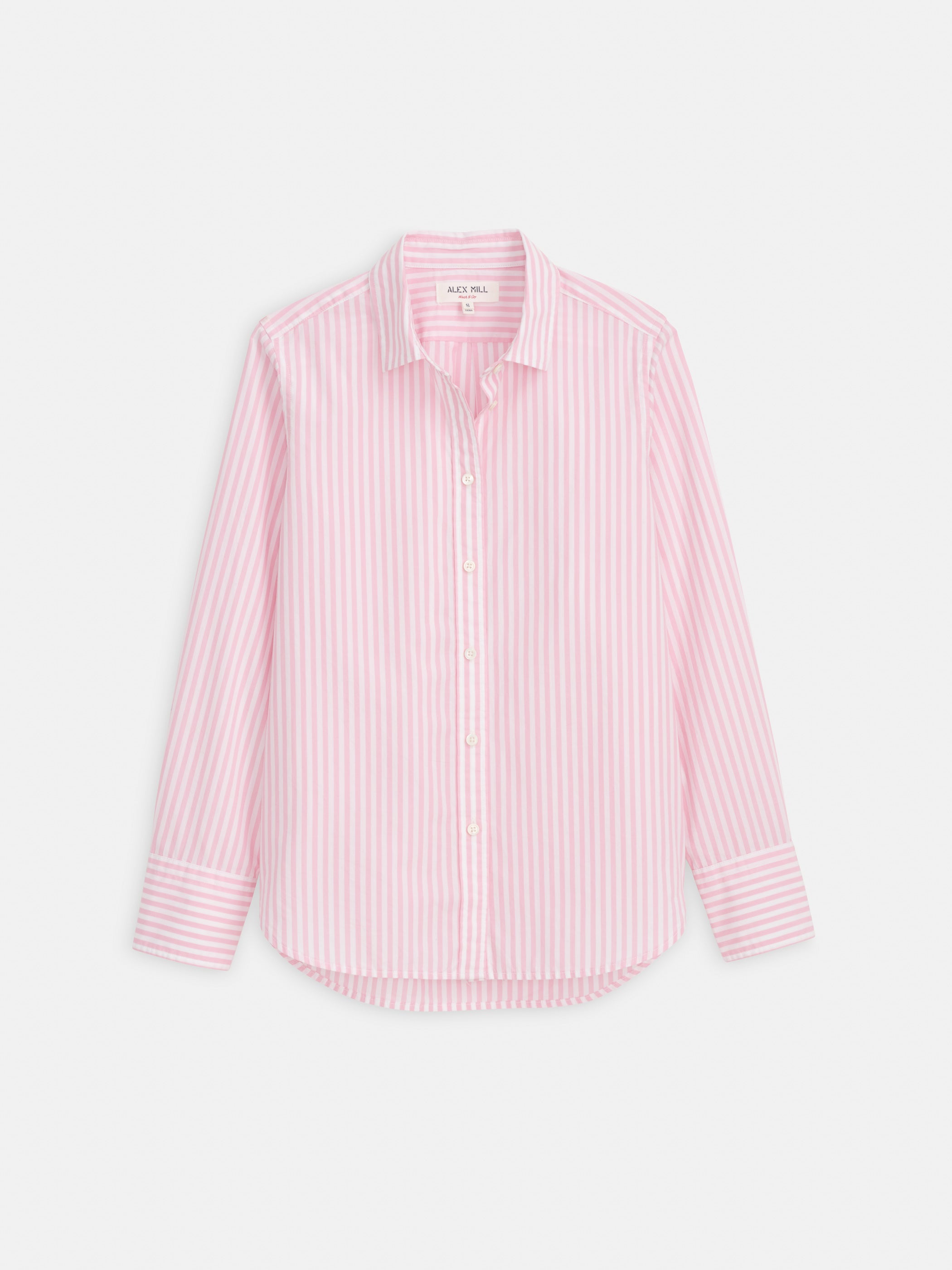 Val Shirt in Striped Poplin