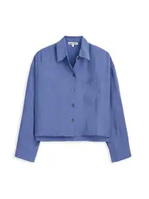 Gemma Top In Cupro