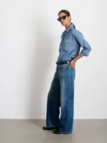 The Chambray Shirt(Chambray,XS)