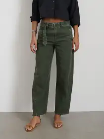 9th Street Pant in Cotton Twill(Duffle Bag,00)