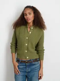 Nico Cardigan in Cotton(Faded Grove,XS)