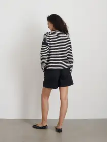 Soho Short In Cotton Linen(Black,2)