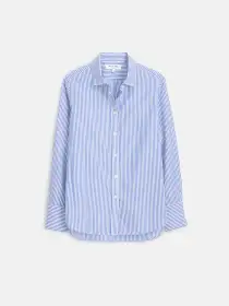 Val Shirt in Striped Poplin