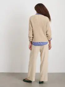 Amalie Pullover Sweater(Sand,XS)