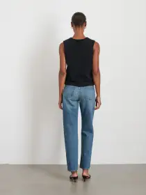 Bridget Vest in Cotton(Black,XS)