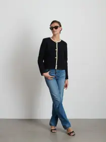 Paris Sweater Jacket(Black,XS)