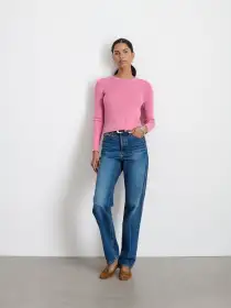Ava Sweater Tee(Pink,XS)