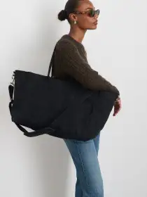 The Perfect Travel Tote(Black,O/S)