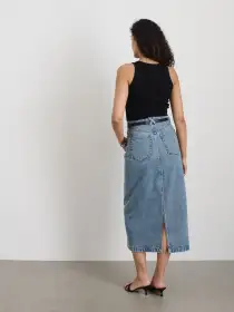 Ruby Denim Skirt(Akita Wash,24)