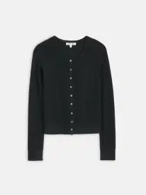 Ava Cardigan in Extrafine Merino Wool