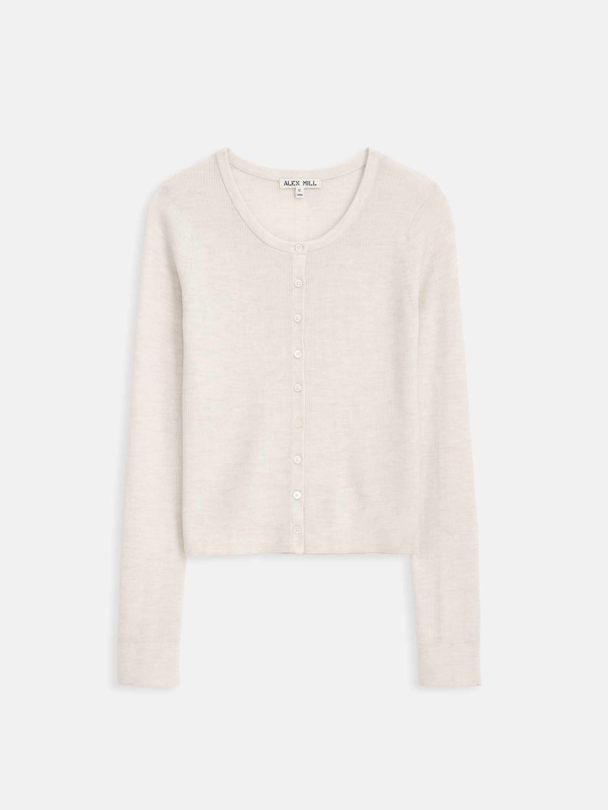 Ava Cardigan in Extrafine Merino Wool