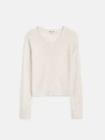 Ava Cardigan in Extrafine Merino Wool