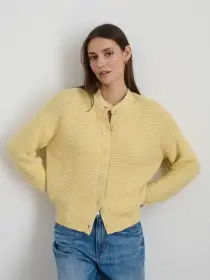 Nico Cardigan in Cotton(Butter,XS)