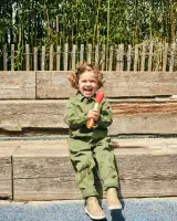 Mini Standard Jumpsuit(Army Green,2)