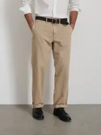 Straight Leg Pant In Vintage Wash Chino(Faded Khaki,28/30)
