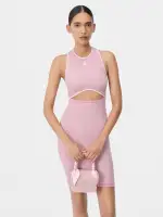 WOMEN - CRYSTAL MICRO MA BAG - Pink(SILK,Pink)