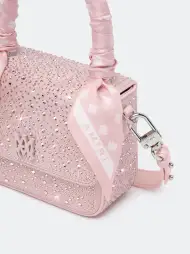 WOMEN - CRYSTAL MICRO MA BAG - Pink(SILK,Pink)