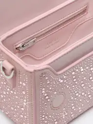 WOMEN - CRYSTAL MICRO MA BAG - Pink(SILK,Pink)