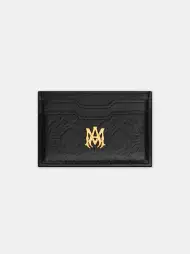 MA QUAD LEATHER CARD HOLDER - Black