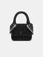 WOMEN - WOMEN'S CRYSTAL MICRO MA BAG - Black