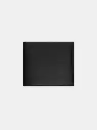 THREE STAR LEATHER BI-FOLD - Black(SILK,BLACK)