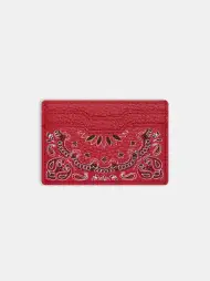 BANDANA CARD HOLDER - Red