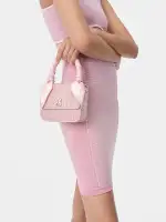 WOMEN - CRYSTAL MICRO MA BAG - Pink(SILK,Pink)