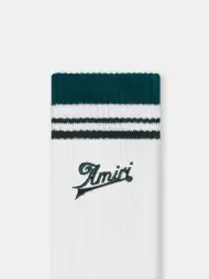 AMIRI SOCK - Evergreen(COTTON POLYESTER,Evergreen)