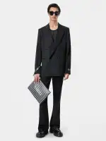 AMIRI MA QUAD LARGE POUCH - Black(COTTON BLEND,BLACK)
