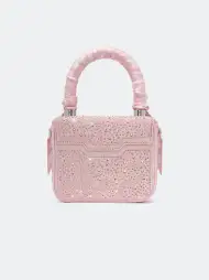 WOMEN - CRYSTAL MICRO MA BAG - Pink(SILK,Pink)