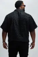 Window Shopping Boxy Shirt(Black,S)