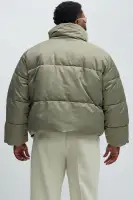 Norton Cropped Puffer(Olive,S)