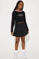 Mini Out The Lines Active Skort
