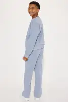Mini Savage Fleece Pant Set(Heather Grey,4)