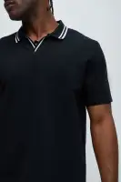 Jaxon Short Sleeve Polo(Black,S)