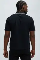 Jaxon Short Sleeve Polo(Black,S)