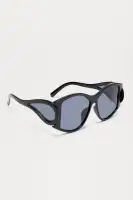 Abstract Sunglasses(Black,OS)