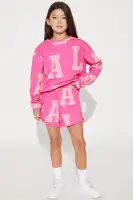 Mini Out in LA Short Set
