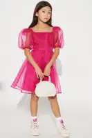 Mini Penelope Organza Mini Dress