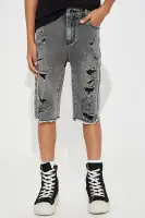 Mini Destroys Everything Denim Short